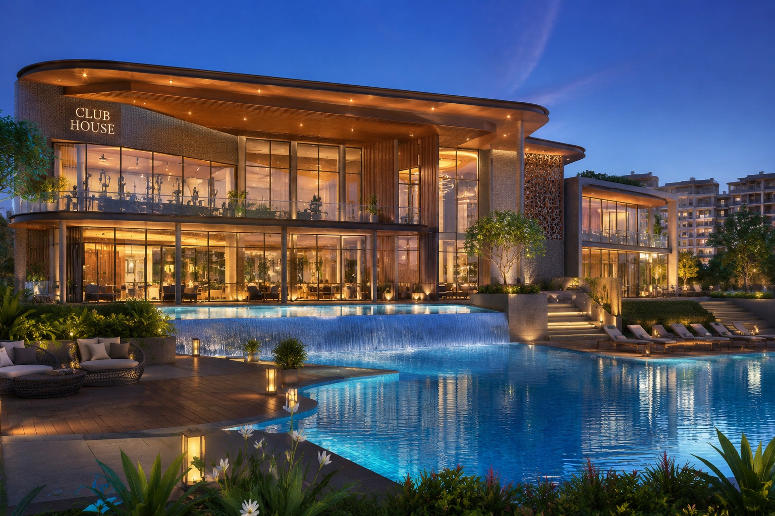 Club House at Ananda Crown Mohali